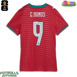 Portugal Goncalo Ramos #9 Hemmatröja Kvinnor VM 2026 Kortärmad